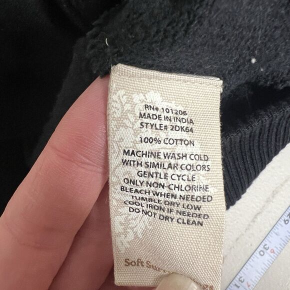 Soft Surroundings Go Lively Jacket Womens Size XL Black Travel Wrap Scarf Cozy - Picture 7 of 13